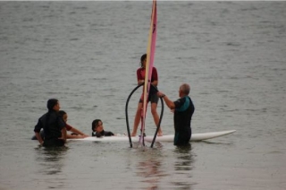 Learn to stay on the board 